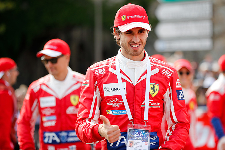 Antonio Giovinazzi in Le Mans