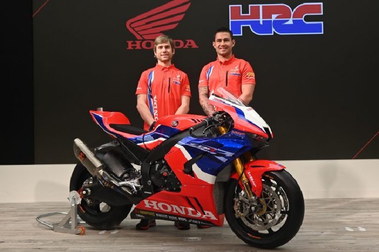 Alvaro Bautista und Leon Haslam fahren die neue Honda CBR1000RR-R