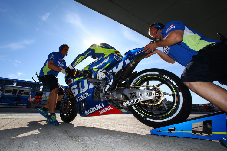 Für Suzuki ist der Jerez-Test sehr wichtig