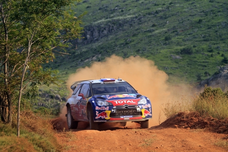 Sébastien Loeb 2011 bei der Rallye Akropolis