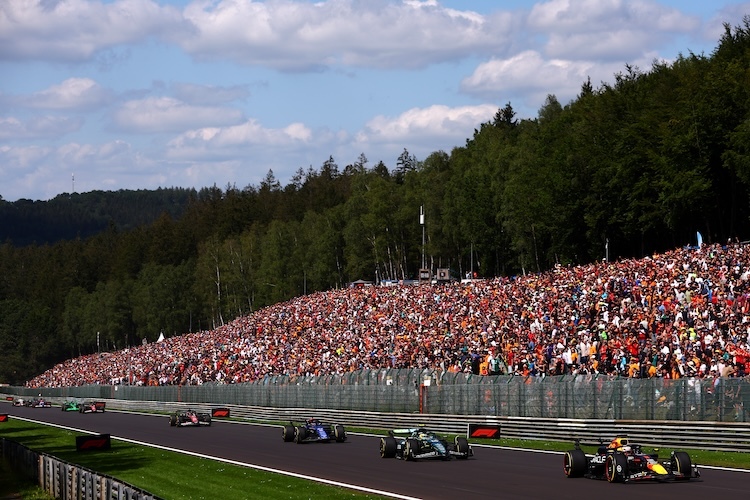 Beim Grand Prix von Belgien 2024