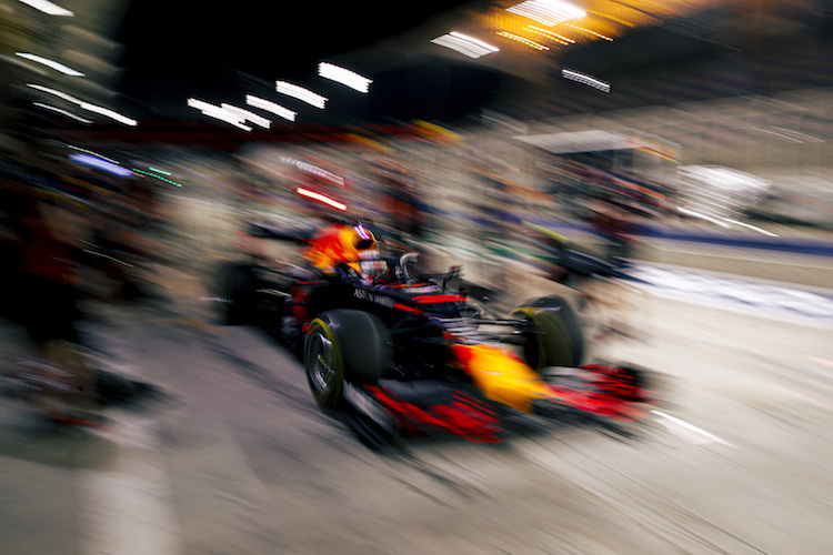 Max Verstappen in Bahrain