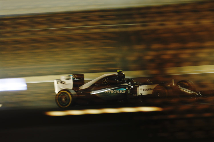 Mercedes-Pilot Nico Rosberg: «Die Reifen geben diesmal nicht so viele Rätsel auf, beide Mischungen sind relativ robust, das wird also kein grosses Thema an diesem Wochenende»