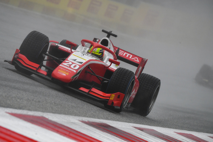 Mick Schumacher wurde im Formel-2-Rennen Vierter