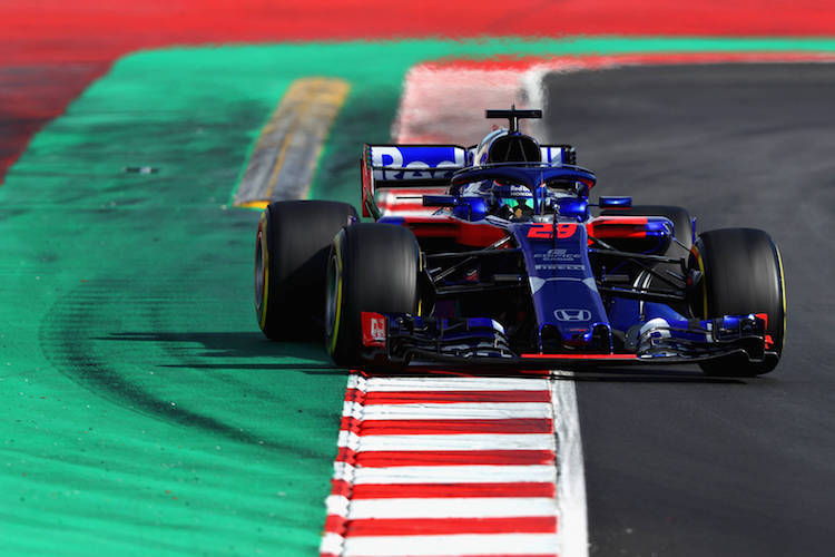 Toro Rosso kam mit Honda üppig zum Fahren