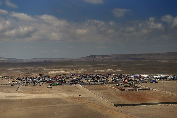 Der Service-Park von Iquique 2014