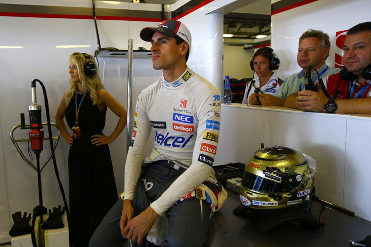 Der 2014er Sauber-Fahrer Adrian Sutil