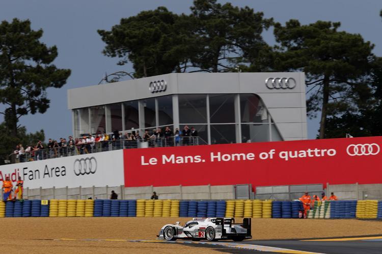 Audi fühlt sich in Le Mans zu Hause