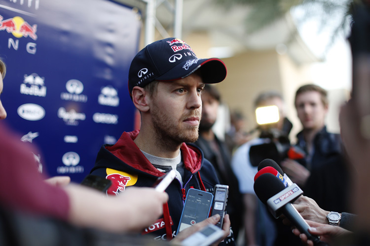 Sebastian Vettel: Keiner weiss, wie schnell sein Red Bull Racing RB10 wirklich ist