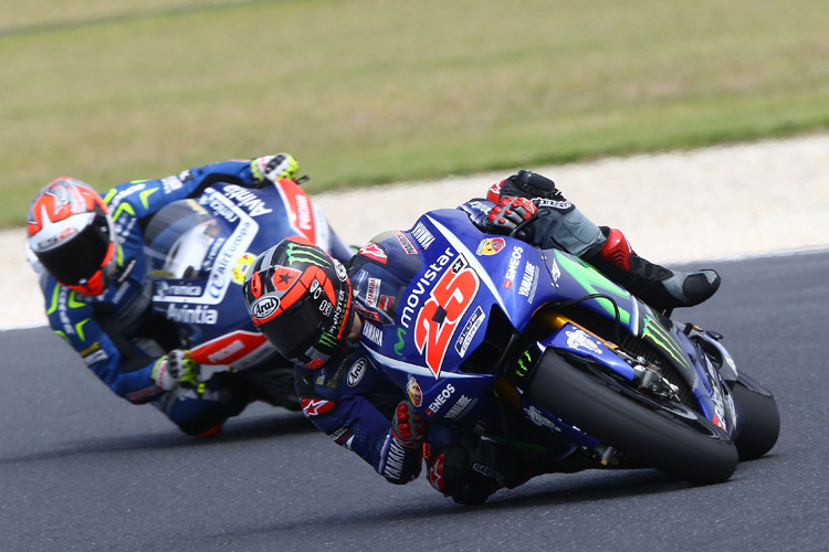 Maverick Vinales (25) wurde in seiner Rennsimulation gestört