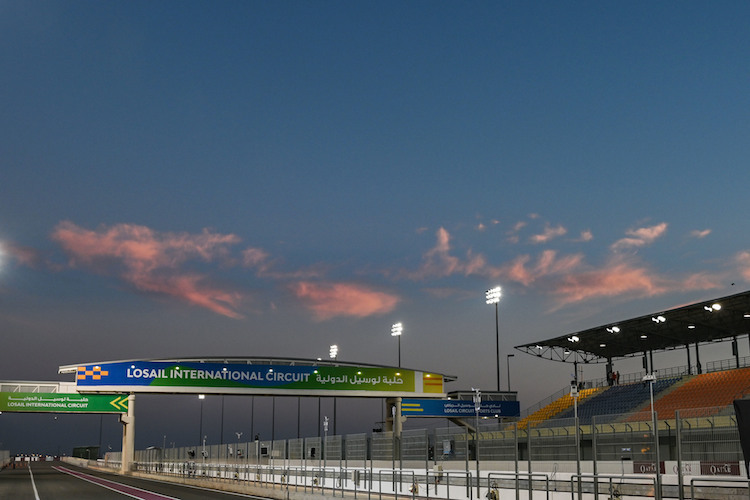 Die GP-Stars tragen am Sonntag zum ersten Mal ein Formel-1-Rennen auf dem «Losail International Circuit» in Katar aussail