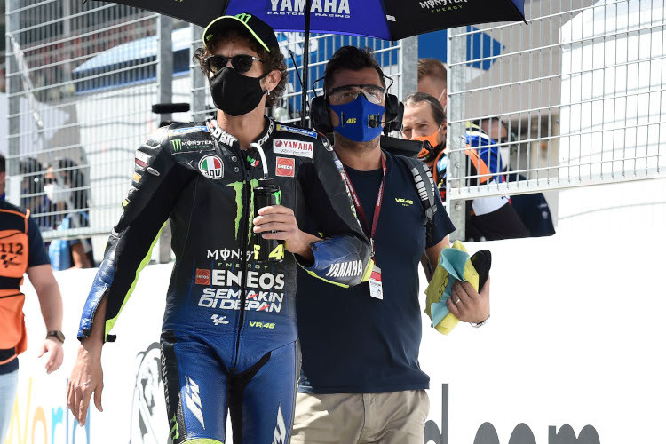 Valentino Rossi ist auf dem Weg zu Petronas SRT