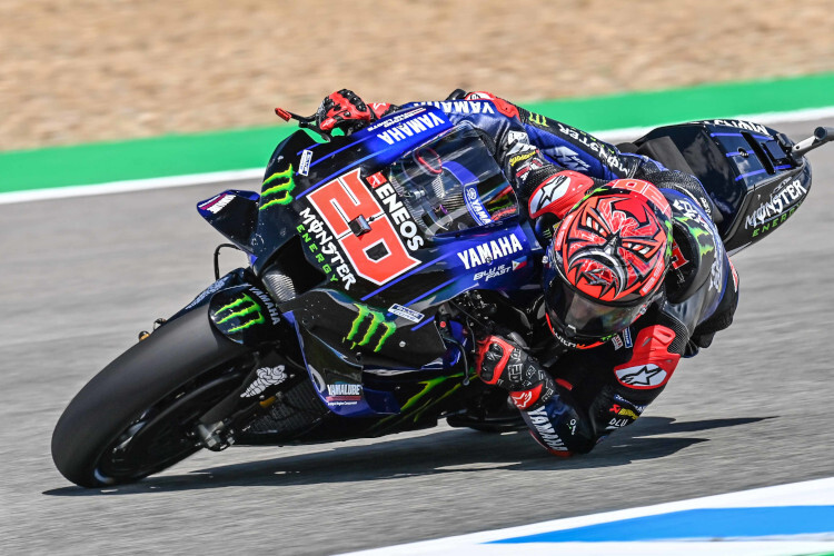 Fabio Quartararo in Jerez