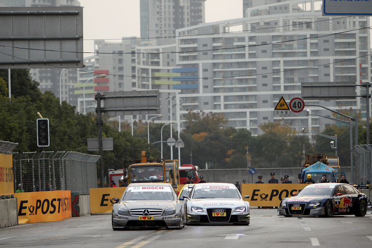 2011 bleibt es ruhig in den Strassen von Shanghai