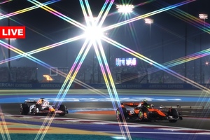 Lando Norris geht zwar nur von Startplatz 2 ins Rennen von Katar, dennoch hat er die besten Karten im WM-Titelkampf)