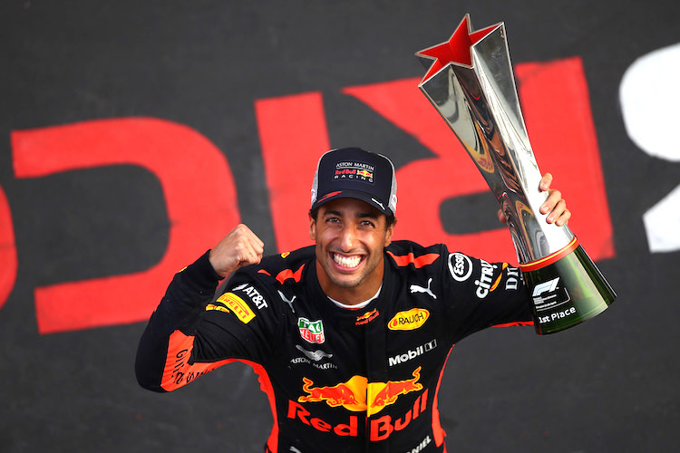 China-GP-Sieger Daniel Ricciardo