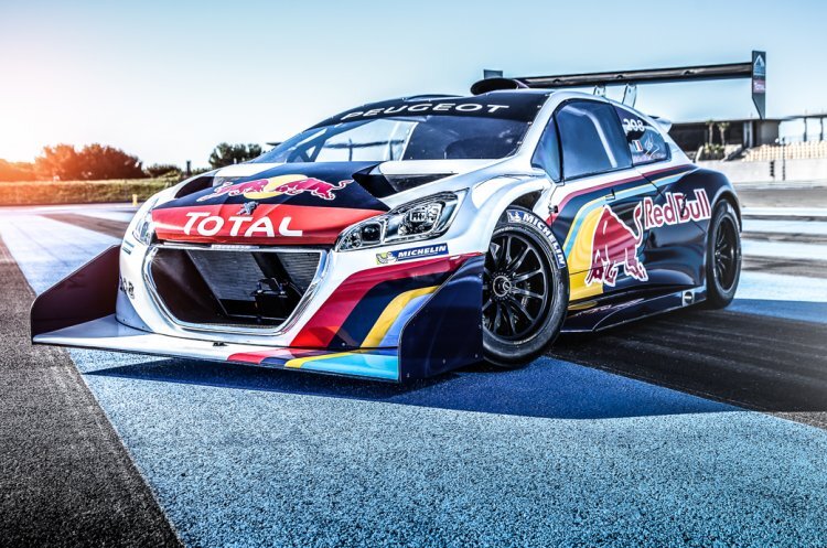 Der Peugeot 208 T18 Pikes Peak im Renntrimm