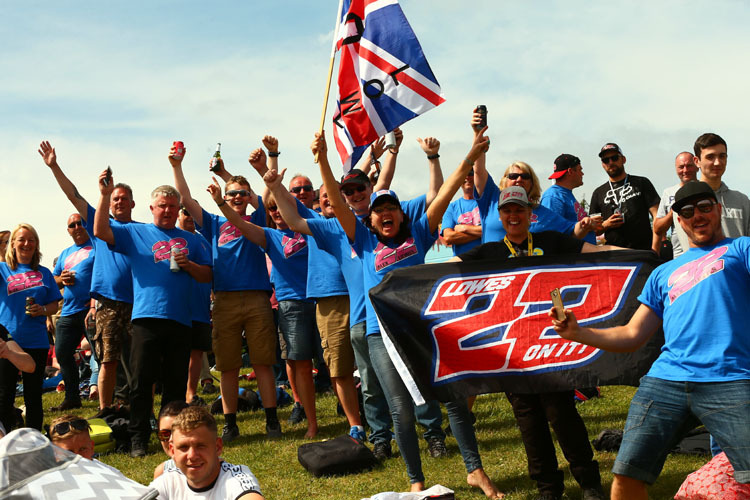 Die britischen Fans freuen sich bereits auf ihr Heimrennen