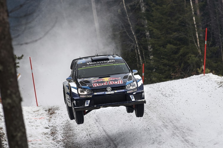 Sébastien Ogier in Schweden