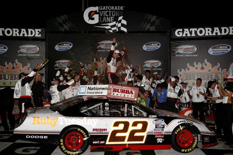 Keselowski führte 189 der 252 Rennrunden an