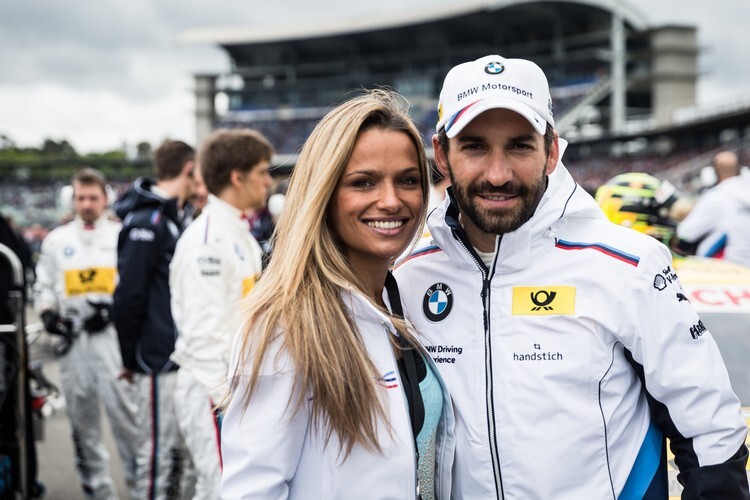 Timo Glock mit Ramona Sedlmeier