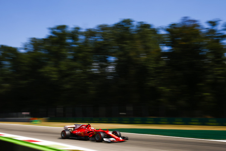 Kimi Räikkönen im freien Training