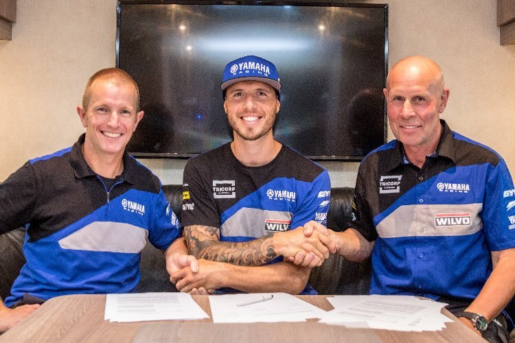 Erik Eggens, Arnaud Tonus und Louis Vosters (v.l.)