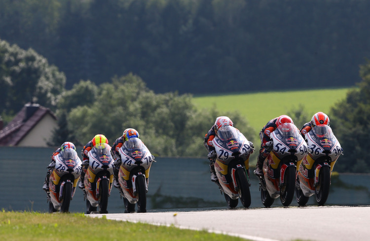 Die Red Bull Rookies auf dem Sachsenring