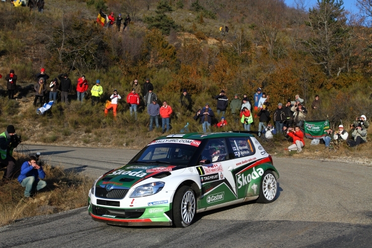 Hänninen bei der Rallye Monte Carlo 