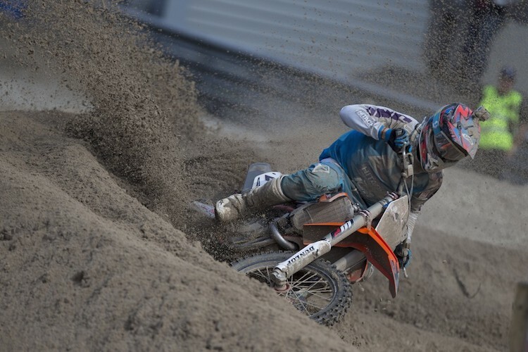 Shaun Simpson hat gewiss keine Sandallergie