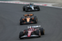 Charles Leclerc (Ferrari) vor Oscar Piastri (McLaren) und George Russell (Mercedes)