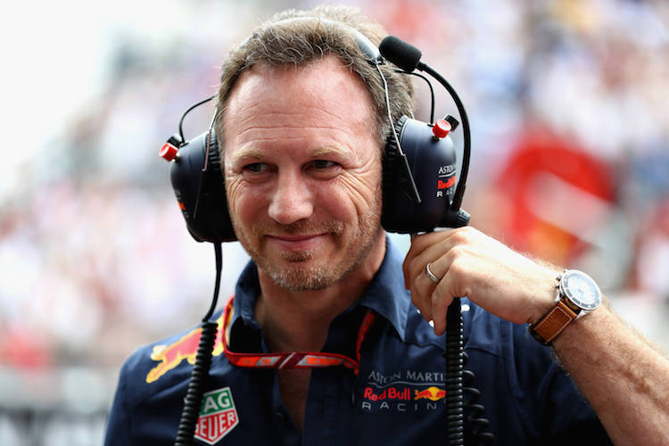 Red Bull Racing-Teamchef Christian Horner