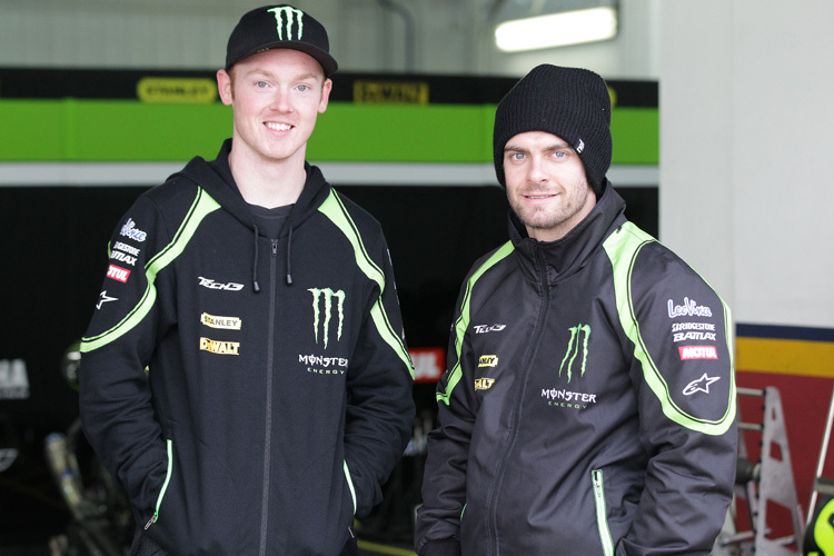 Tech3-Duo Bradley Smith (li.) und Cal Crutchlow