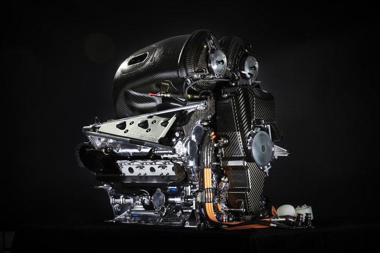 Das Herz des W07 ist die Antriebseinheit aus Brixworth, hier ein Bild vom Vorjahresmotor