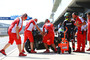 Riesenaufwand: Cal Crutchlow in der Boxengasse