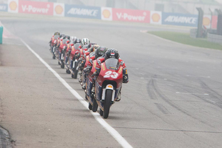 Zwölf Rennen werden beim «Shell Advance Asia Talent Cup» 2016 ausgetragen