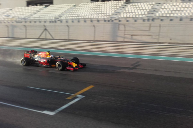 Gute Übung fürs GP2-Finale: Pierre Gasly drehte in Abu Dhabi 286 Runden, um die 2017er-Reifen zu testen