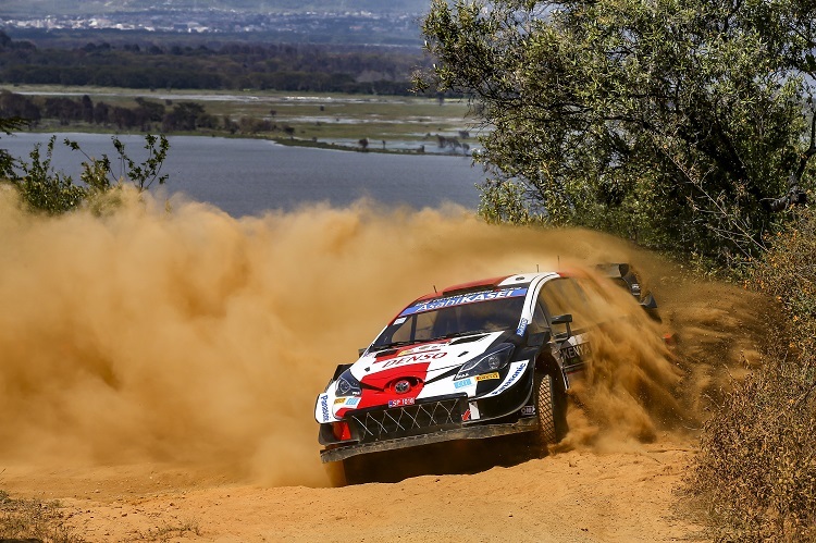 Sébastien Ogier beim Safari-Shakedown