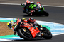 Alvaro Bautista lag dieses Jahr öfters vor Jonathan Rea
