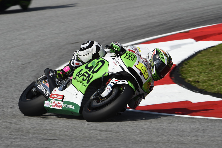 Alvaró Bautista in Sepang