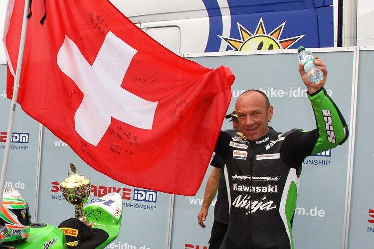 Roman Stamm will den Meisterpokal 2015 in die Schweiz holen