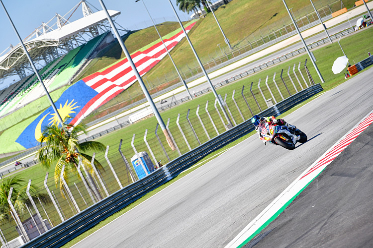 Lucy Glöckner (GERT56) auf dem Sepang International Circuit