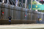 Alarm – ein Mann auf der Singapur-Rennstrecke!