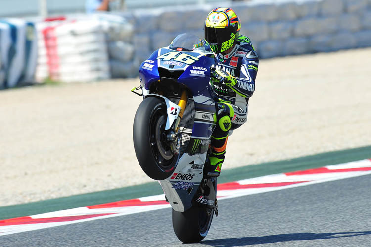 Valentino Rossi: siebter Startplatz