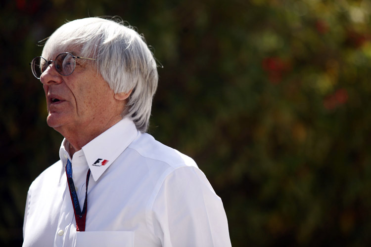 Weltrats-Mann und Bahrain-Befürworter Ecclestone