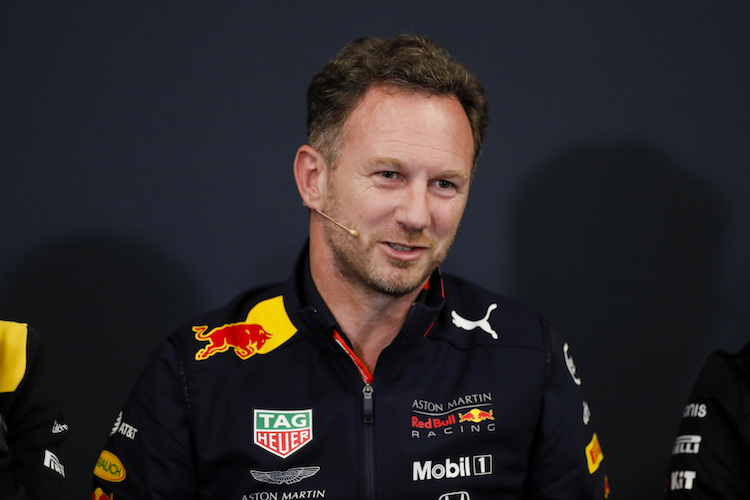 Red Bull Racing-Teamchef Christian Horner 