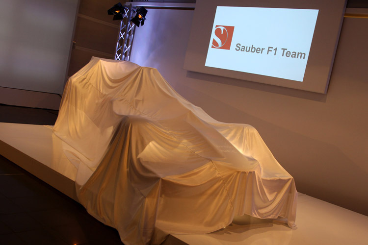 Wie sieht der neue Sauber aus? Die Antwort gibt's am 26. Januar 2014