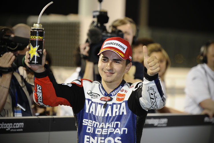 Jorge Lorenzo nach seiner Pole-Runde