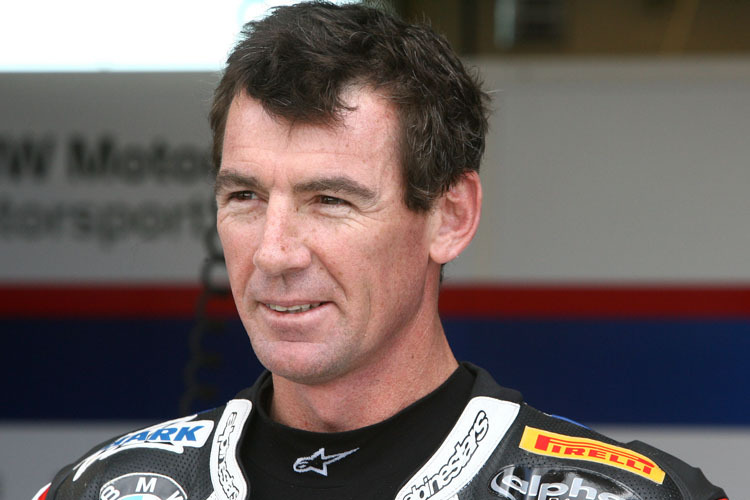 Troy Corser ist hart im Nehmen