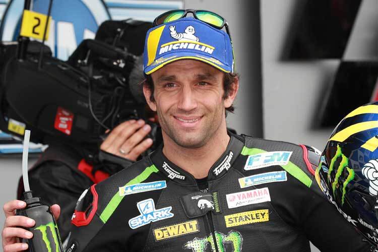 Johann Zarco freut sich über Startplatz 3